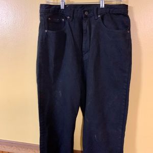 BCC Black Men's Straight Jeans